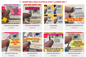 dau dua cuticle chat luong nhat